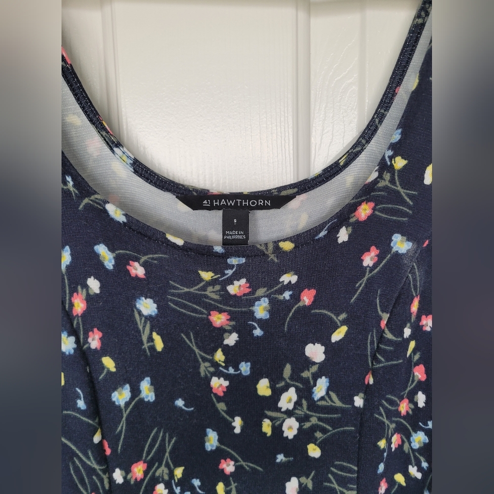 Blue Dress with Ties! Size S - Picture 2 of 6